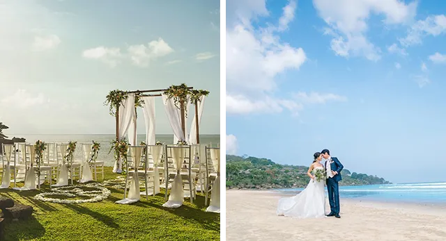 フォーシーズンズリゾート バリ アット ジンバランベイ ギリジンバラン ガーデンウェディング