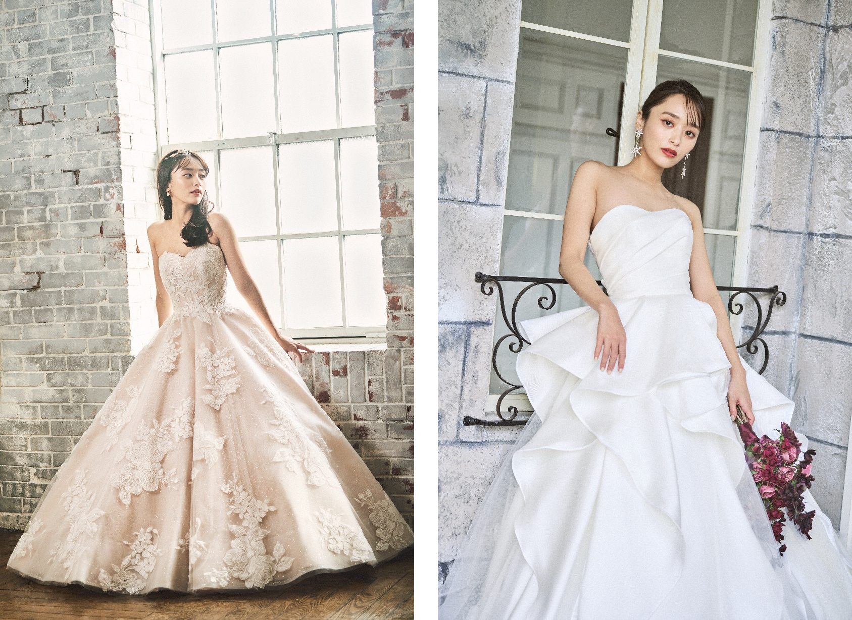 モデルの近藤千尋さんプロデュースの婚礼衣裳ブランド『CHIHIRO Kondo』永遠に愛される花嫁をイメージした“幸せすぎるウェディングドレス”2デザインを発表！～花嫁のスタイル映えを重視した美しいシルエットを実現～