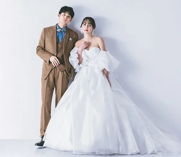 人気ドレスブランド「ISAMU MORITA BRIDE」×「WATABE WEDDING」