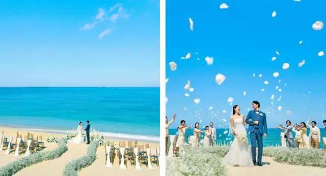 ザ・ヨミタンリゾート アクアグレイス・ビーチウェディング