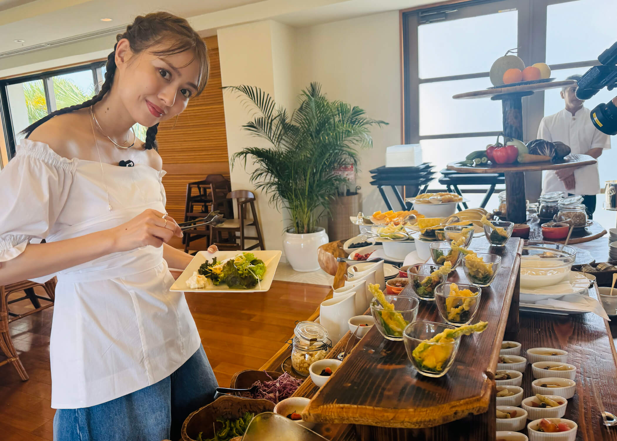 写真:「ファインダイニング」でBreakfast