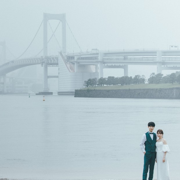 お台場海浜公園 フォトウェディング