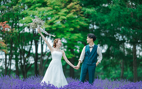 札幌フォトスタジオ 前撮り フォトウェディング 結婚写真なら ワタベウェディング