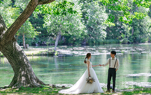 札幌フォトスタジオ 前撮り フォトウェディング 結婚写真なら ワタベウェディング